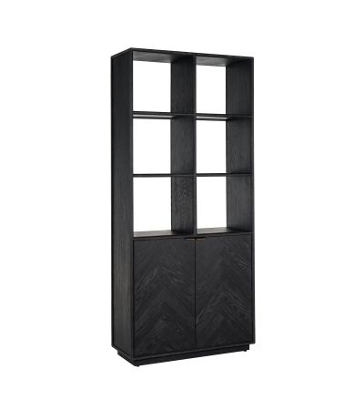Blackbone Brass 2 Door Bookcase - Style Our Home
