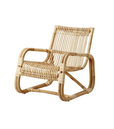 Curve Natural Lounge Chair by Cane-line | Style Our Home
