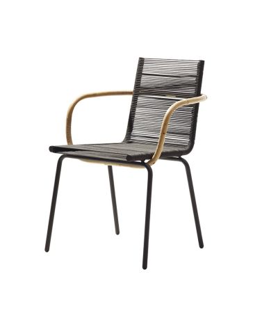 Sidd Brown Arm Chair by Cane-line | Style Our Home