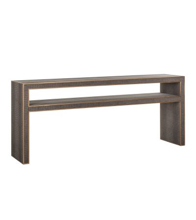 Classio Vegan Leather Console Table - Style Our Home 