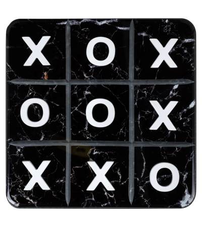 Trixi Tic Tac Toe (Black/White)
