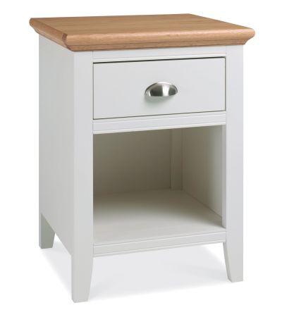 Hampstead Two Tone 1 Drawer Nightstand - Style Our Home