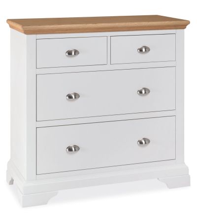 Hampstead Two Tone 2+2 Drawer Chest - Style Our Home