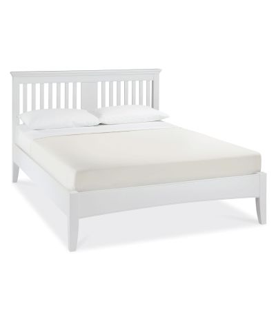 Hampstead White Kingsize Bedstead - 150cm - Style Our Home