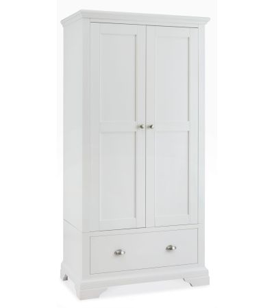 Hampstead White Double Wardrobe - Style Our Home