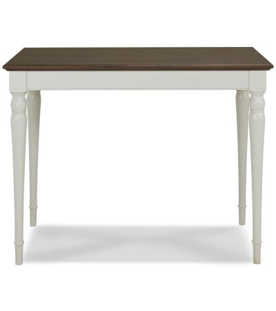 Hampstead Soft Grey & Walnut Bar Table - Style Our Home