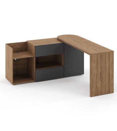 TANGO DESK 160 WALNUT by Temahome | Style Our Home