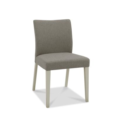 Bergen Grey Washed Oak & Soft Grey Upholstered Titanium Dining Chair (a pair) - Style Our Home