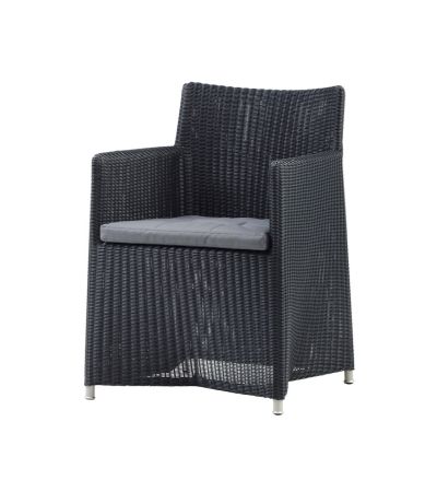 Diamond Weave Graphite Chair by Cane-line | Style Our Home