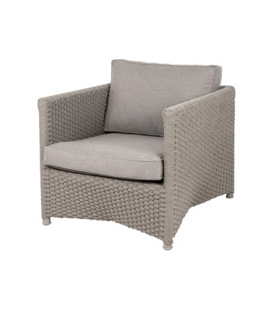 Diamond Taupe Soft Rope Lounge Chair by Cane-line | Style Our Home