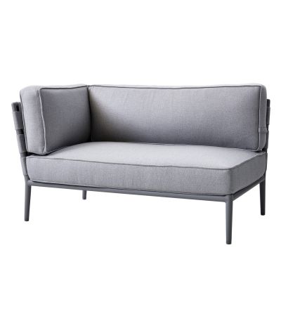 Conic Light Grey 2-Seater Sofa - Right Module by Cane-line | Style Our Home