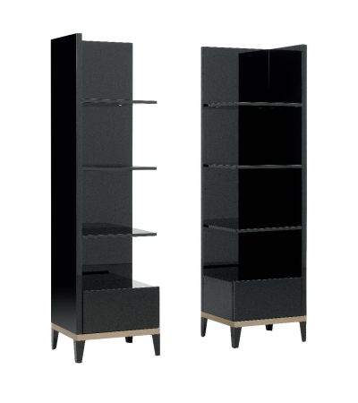 Mont Noir Right Bookcase by ALF Italia | Style Our Home