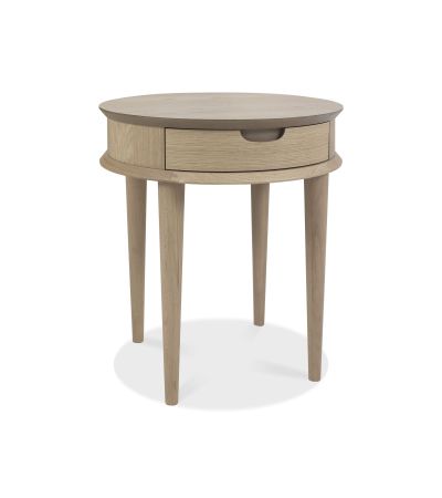 Dansk Lamp Table With Drawer - Style Our Home