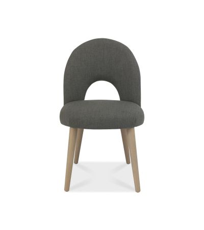 Dansk Oak Upholstered Chair (Pair) - Style Our Home