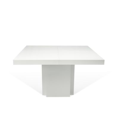 Dusk 130cm High Gloss White Dining Table - Style Our Home