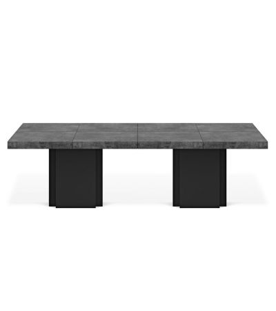 Dusk 002 Concrete & Black Dining Table - Style Our Home