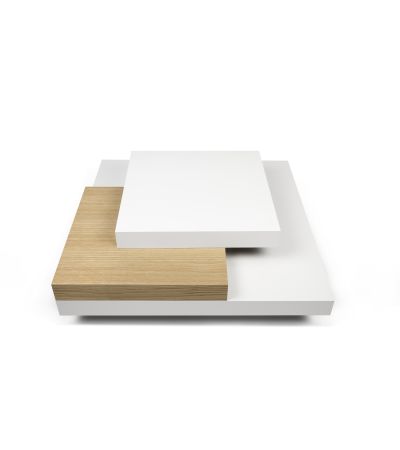 Slate White & Oak Coffee Table - Style our Home