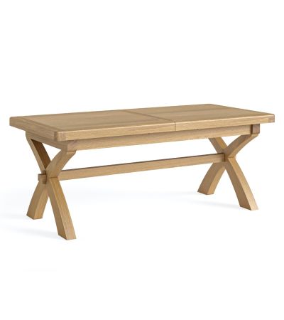 Normandy Cross Leg Extending Dining Table By Corndell / Global Home Group | Style Our Home