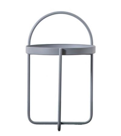 Abbas Grey Side Table by Hudson Living | Style Our Home