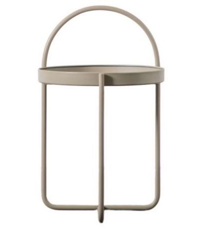 Abbas Latte Side Table by Hudson Living | Style Our Home