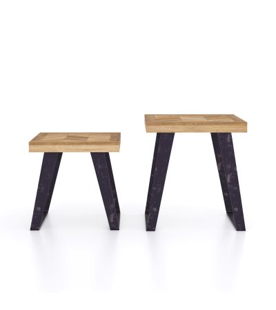 Heritage Agra Nest of 2 Tables by IFD | Style Our Home