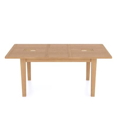 Halmstad Natural Oak Extending Dining Table by Hertiance Furniture | Style Our Home