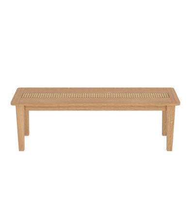 Halmstad Natural Oak Dining Bench by Hertiance Furniture | Style Our Home