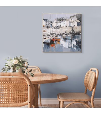 Harbour Haven Framed Canvas  by Gallery Living | Style Our Home