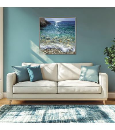 Crystal Waters Framed Canvas  by Gallery Living | Style Our Home