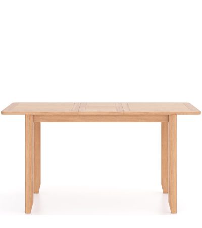 Arlyn Natual Oak 125/165cm Extending Dining Table by Hertiance Furniture | Style Our Home