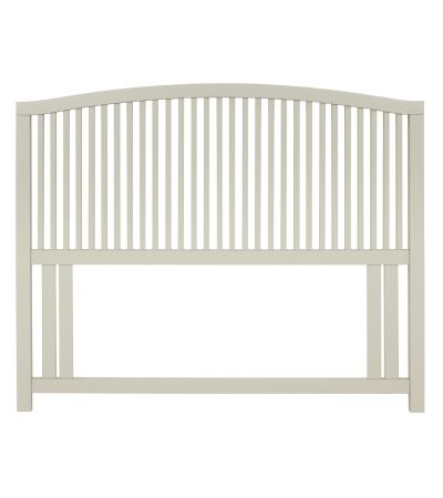 Ashby Soft Grey Slatted Small Double Headboard - Style Our Home 