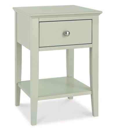 Bentley Designs Ashby Cotton 1 Drawer Nightstand - Style Our Home