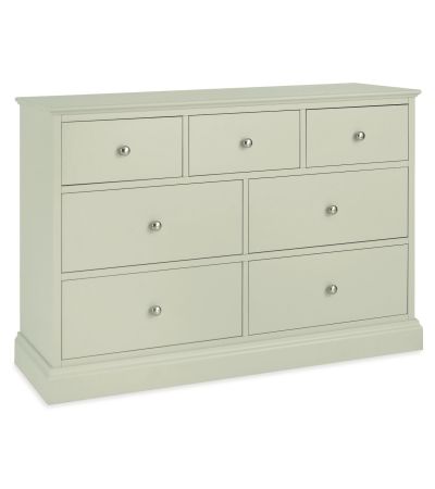 Bentley Designs Ashby Soft Grey 3+4 Drawer Chest - Style Our Home
