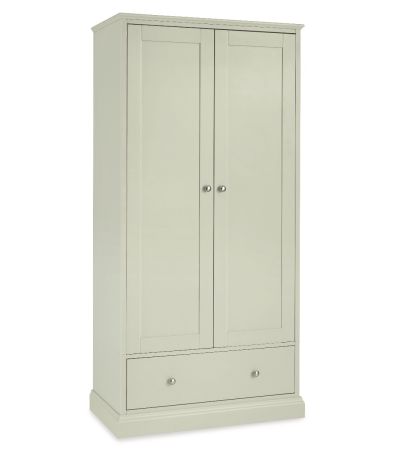 Bentley Designs Ashby Soft Grey Double Wardrobe - Style Our Home