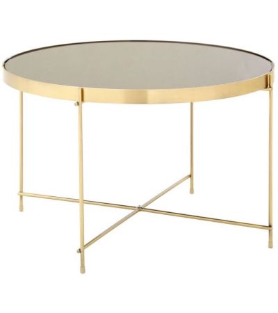 Axel Brushed Bronze Side Table by Prestige | Style Our Home