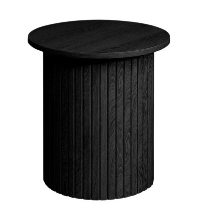 Axel Fluted Side Table Black by Birlea | Style Our Home