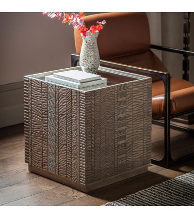 Aztek Cube Side Table - Style Our Home 