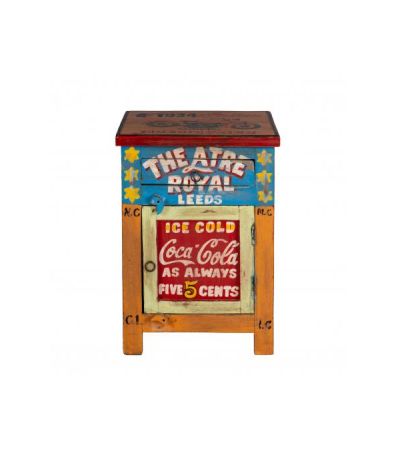 Carnival Hand Painted Vintage Cabinet | Style Our Home