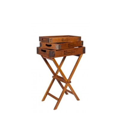 Butler Tray - Set of 3 Trays plus stand by Quirky Barn | Style Our Home