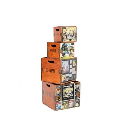 Set of 4 Record Boxes by Quirky Barn | Style Our Home
