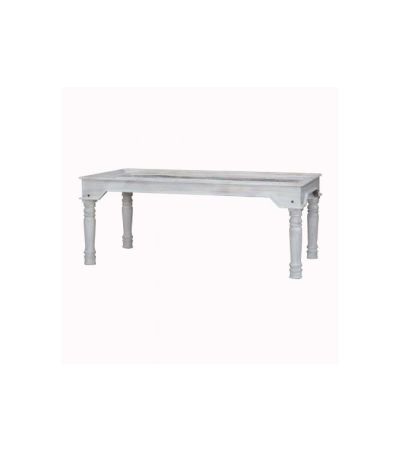 Meera Hand Carved Furniture 2m Dining Table with Glass | Style Our Home