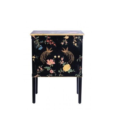 Black Lyre Bird Design Cabinet by Quirky Barn | Style Our Home