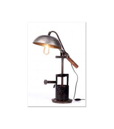 Iron Pan Table Lamp by Quirky Barn | Style Our Home