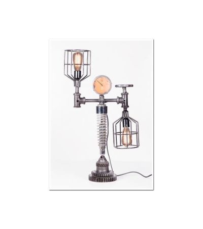 Iron Cage and Meter Table Lamp by Quirky Barn | Style Our Home