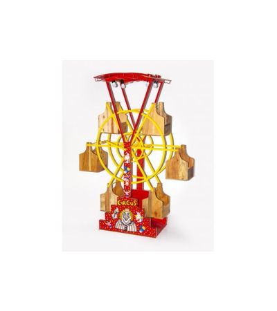 Industrial Style Ferris Wheel Wine Bottle Holder 1.8m Tall by Quirky Barn | Style Our Home