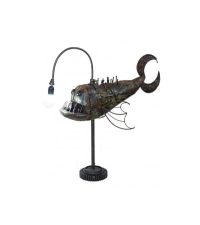 Steampunk Fish Table Lamp by Quirky Barn | Style Our Home