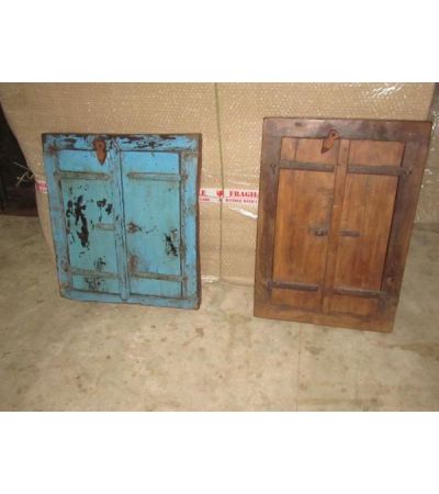 Assorted Upcycled Antique Window Shutters with Mirrors by Quirky Barn | Style Our Home
