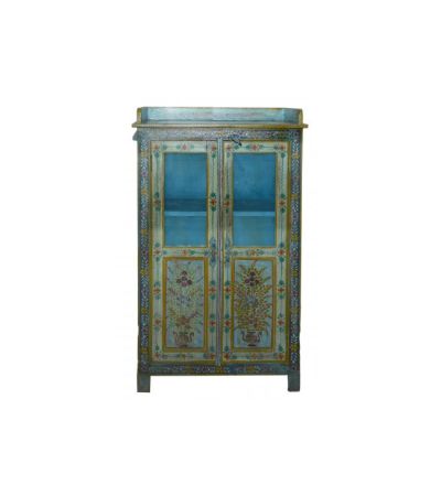 Florence Meadows Hand Painted 2 Door Cabinet