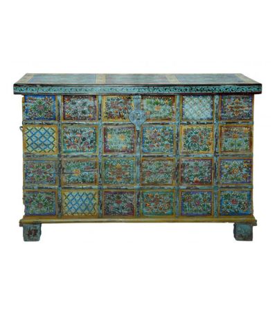 Antique Hand Painted Sideboard with Lift Up Lid by Quirky Barn | Style Our Home