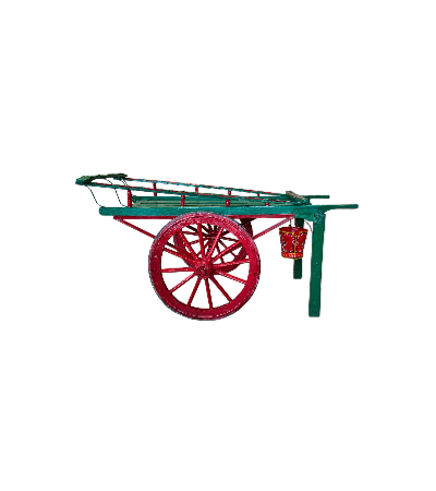 Wooden Horse Cart with Bucket by Quirky Barn | Style Our Home